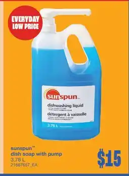 Wholesale Club DISH SOAP WITH PUMP, 3.78 L offer