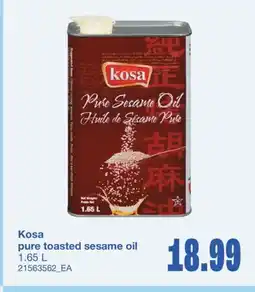Wholesale Club PURE TOASTED SESAME OIL, 1.65 L offer