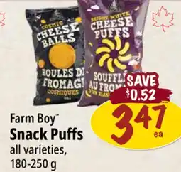 Farm Boy Farm Boy Snack Puffs offer