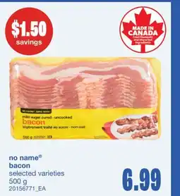 Wholesale Club BACON, 500 g offer