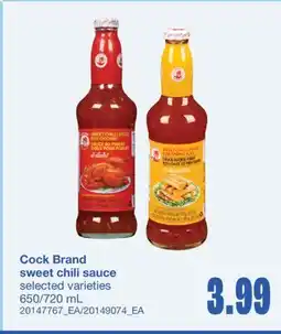 Wholesale Club SWEET CHILI SAUCE, 650/720 mL offer