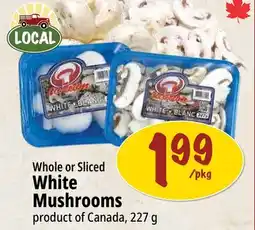Farm Boy Whole or Sliced White Mushrooms offer