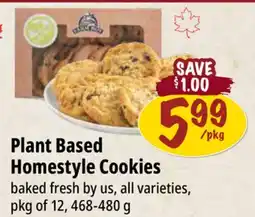 Farm Boy Plant Based Homestyle Cookies offer