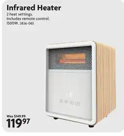 Home Hardware Infrared Heater offer
