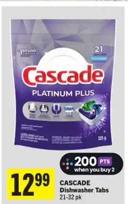 Foodland CASCADE Dishwasher Tabs offer
