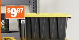 Home Depot Storage Tote 45L offer