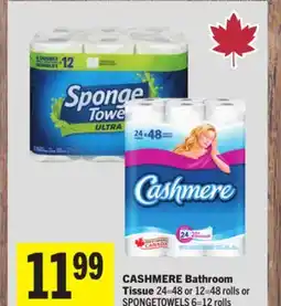 Foodland CASHMERE Bathroom Tissue offer