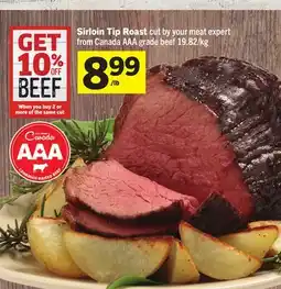 Foodland Sirloin Tip Roast offer