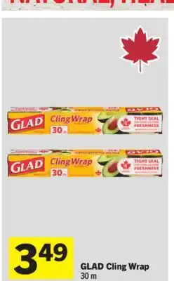 Foodland GLAD Cling Wrap offer