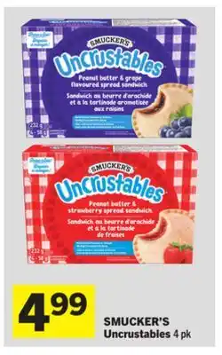 Foodland SMUCKER'S Uncrustables offer
