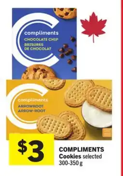 Foodland COMPLIMENTS Cookies offer
