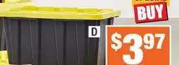 Home Depot Storage Tote 7L offer