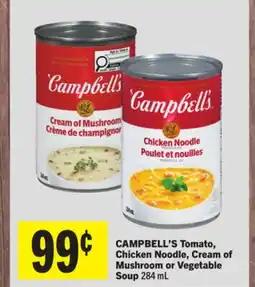 Foodland CAMPBELL'S Tomato, Chicken Noodle, Cream of Mushroom or Vegetable Soup offer