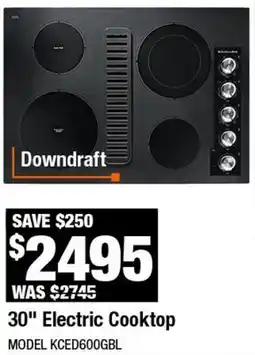 Home Depot 30 Electric Range offer