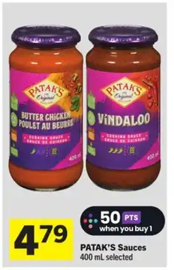 Foodland PATAK'S Sauces offer