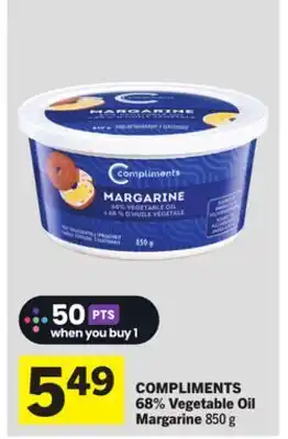 Foodland COMPLIMENTS 68% Vegetable Oil Margarine offer