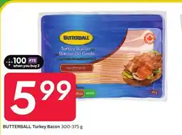 Sobeys BUTTERBALL Turkey Bacon offer