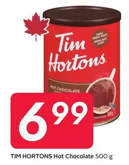 Sobeys TIM HORTONS Hot Chocolate offer