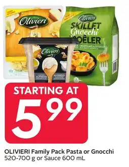 Sobeys OLIVIERI Family Pack Pasta or Gnocchi offer