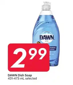Sobeys DAWN Dish Soap offer