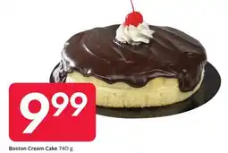 Sobeys Boston Cream Cake offer