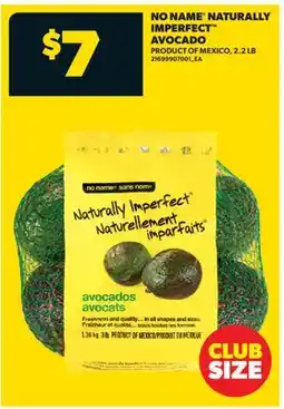 Real Canadian Superstore NO NAME NATURALLY IMPERFECT AVOCADO, 2.2 LB offer