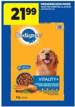 Real Canadian Superstore PEDIGREE DOG FOOD offer