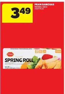 Real Canadian Superstore PRAN SAMOSAS, 400 G offer
