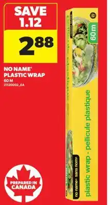 Real Canadian Superstore NO NAME PLASTIC WRAP offer