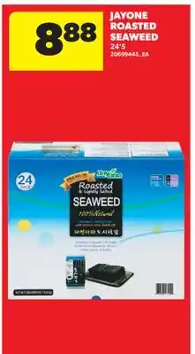 Real Canadian Superstore JAYONE ROASTED SEAWEED, 24' S offer