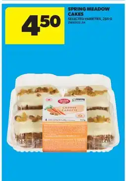 Real Canadian Superstore SPRING MEADOW CAKES, 265 G offer