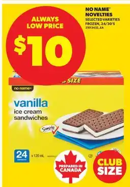 Real Canadian Superstore NO NAME NOVELTIES, 24/30'S offer