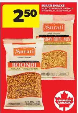 Real Canadian Superstore SURATI SNACKS, 250-341 G offer