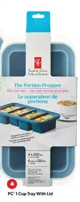 Real Canadian Superstore PC 1 CUP TRAY WITH LID offer
