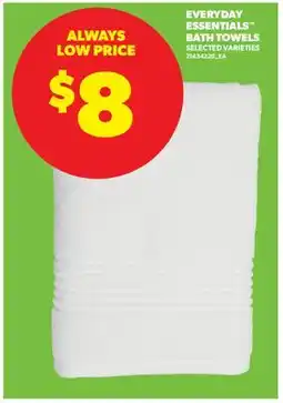 Real Canadian Superstore EVERYDAY ESSENTIALS BATH TOWELS offer
