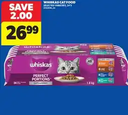 Real Canadian Superstore WHISKAS CAT FOOD, 24' S offer