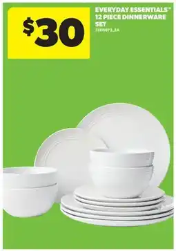 Real Canadian Superstore EVERYDAY ESSENTIALS 12 PIECE DINNERWARE SET offer
