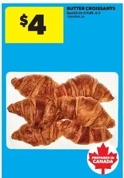 Real Canadian Superstore BUTTER CROISSANTS, 6' S offer