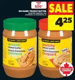 Real Canadian Superstore NO NAME PEANUT BUTTER, 1 KG offer