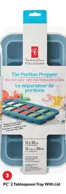 Real Canadian Superstore PC 2 Tablespoon Tray With Lid offer