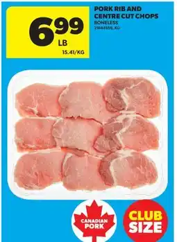 Real Canadian Superstore PORK RIB AND CENTRE CUT CHOPS offer