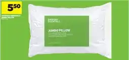 Real Canadian Superstore EVERYDAY ESSENTIALS JUMBO PILLOW offer
