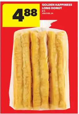 Real Canadian Superstore GOLDEN HAPPINESS LONG DONUT, 6' S offer