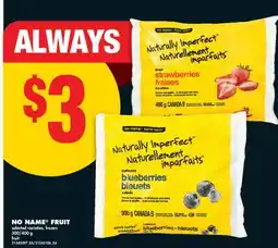 No Frills NO NAME FRUIT, 300/400 g offer