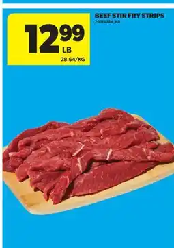 Real Canadian Superstore BEEF STIR FRY STRIPS offer