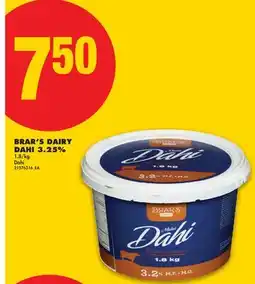 No Frills BRAR'S DAIRY DAHI offer