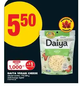 No Frills DAIYA VEGAN CHEESE, 170/200 g offer