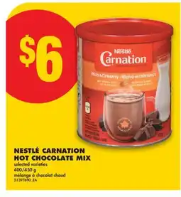 No Frills NESTLÉ CARNATION HOT CHOCOLATE MIX, 400/450 g offer