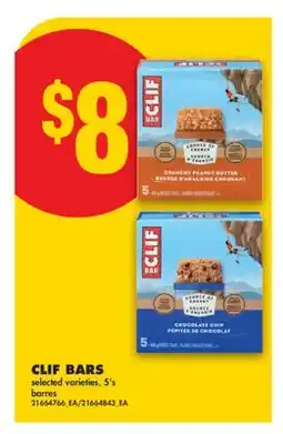 No Frills CLIF BARS, 5' S offer