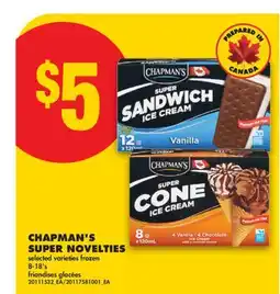 No Frills CHAPMAN'S SUPER NOVELTIES, 8-18'S offer